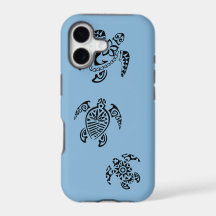Tribal Turtle Trio Design