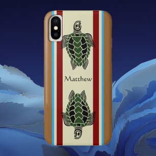 Tribal Turtles iPhone X Case