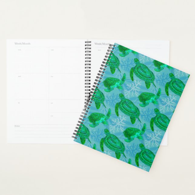 Tribal Turtles Planner (Display)