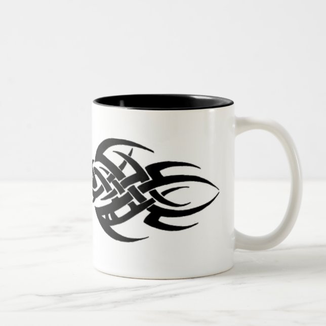 Tribal Two-Tone Coffee Mug (Right)