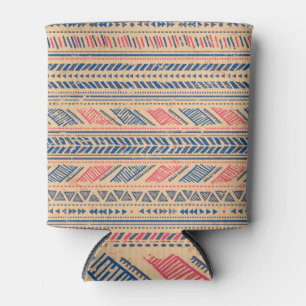Tribal vintage ethnic: seamless pattern. can cooler
