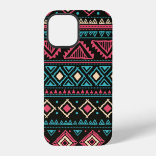 Tribal vintage ethnic seamless pattern iPhone 12 case