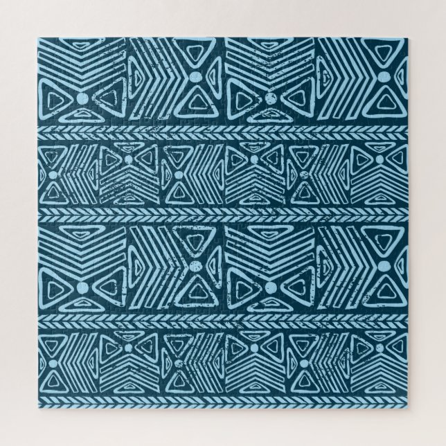 Tribal vintage ethnic, seamless pattern. jigsaw puzzle (Vertical)