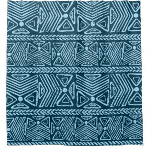 Tribal vintage ethnic, seamless pattern. shower curtain