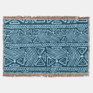 Tribal vintage ethnic, seamless pattern. throw blanket