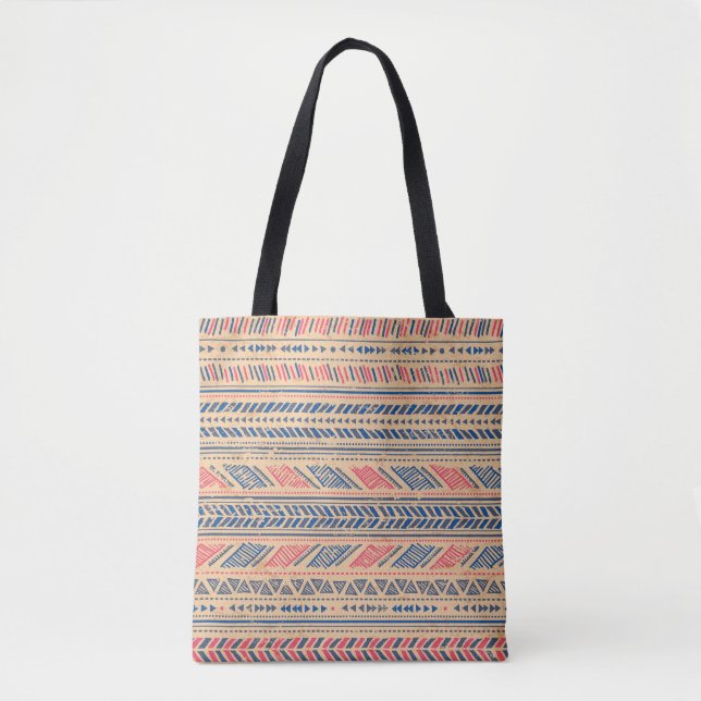 Tribal vintage ethnic: seamless pattern. tote bag (Front)