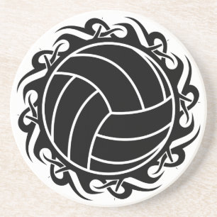 tribal volleyball coaster