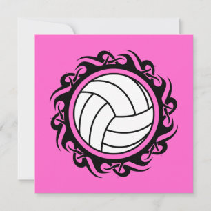 tribal volleyball invitation