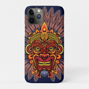 Tribal Warrior King Ritual Mask Case-Mate iPhone Case