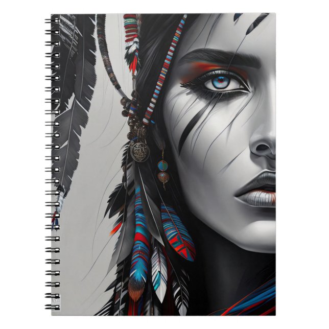 Tribal Warrior Notebook (Front)