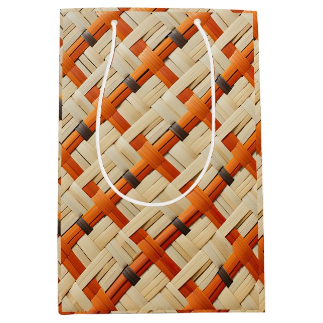 Tribal Weave Artistry Moja Medium Gift Bag (Front)