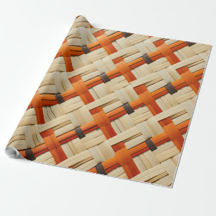 Tribal Weave Artistry Moja Wrapping Paper