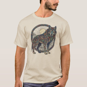 Tribal Wolf T-Shirt