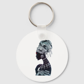 Tribal Women Key Ring