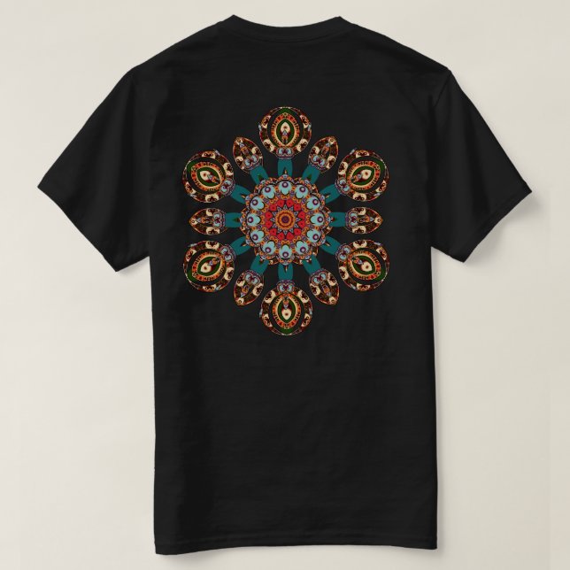 Tribalix Mandala Shirt (Design Back)