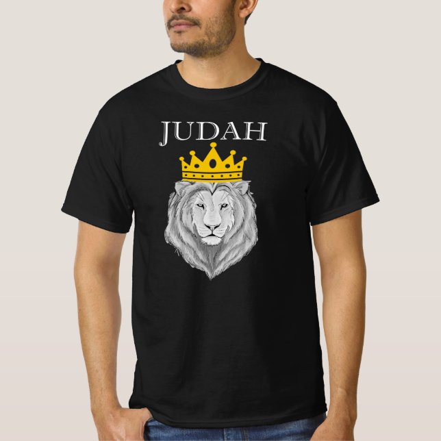 Tribe Of Judah Lion - Messianic Yeshua Israelites T-Shirt (Front)