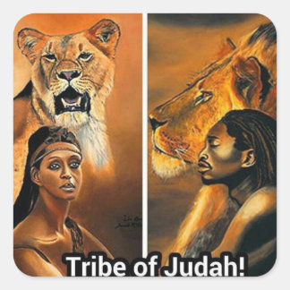 Tribe of Judah Square Sticker