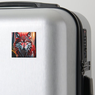 Tribe wolf magnet