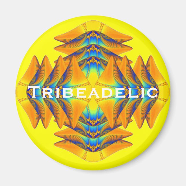 Tribeadelic Logo Magnet (Front)