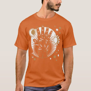 Triblend Moon amp Sun Magical Art T-Shirt