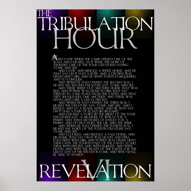 Tribulation Hour - 5a Poster (Front)
