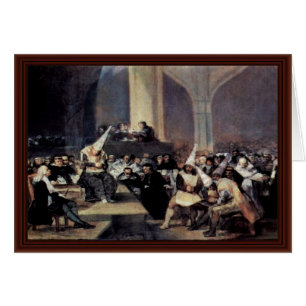 Tribunal Of The Inquisition By Francisco De Goya