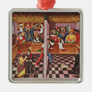 Tribunal of the Scientists Metal Tree Decoration