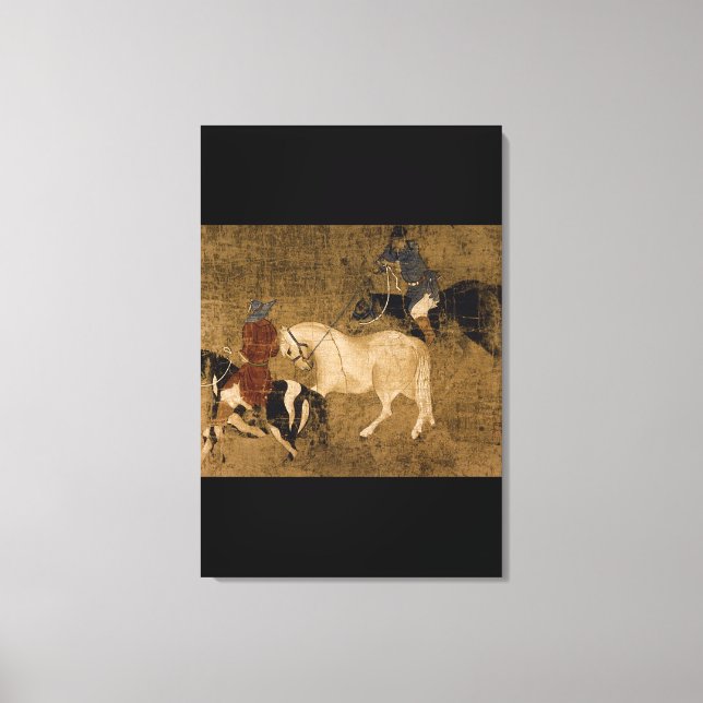 Tribute Horses', unknown artist_The Orient Canvas Print (Front)