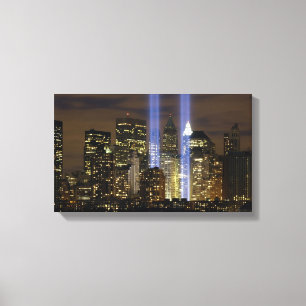 "Tribute in Light" 9-11 Memorial Canvas Print