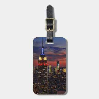 Tribute In Light Sept 11, World Trade Cntr ESB #2 Luggage Tag