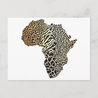 TRIBUTE TO ANIMALS POSTCARD