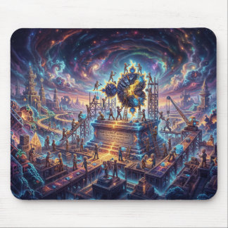 Tribute To Benoit Mandelbrot Mouse Pad