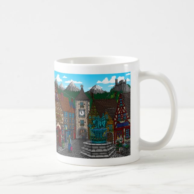 Tribute to Europa 11 oz Classic Mug (Right)