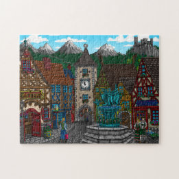 Tribute to Europa Jigsaw Puzzle