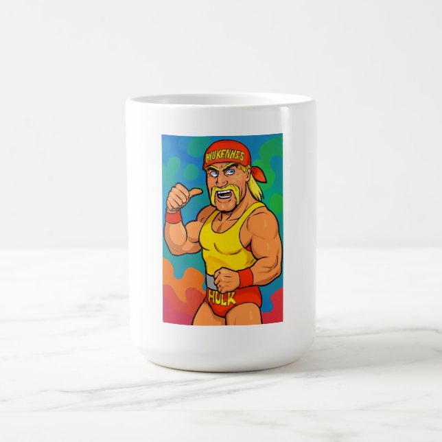 Tribute to Hulk Hogan Coffee Mug (Center)