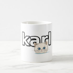 Tribute to Karl Lagerfeld Coffee Mug