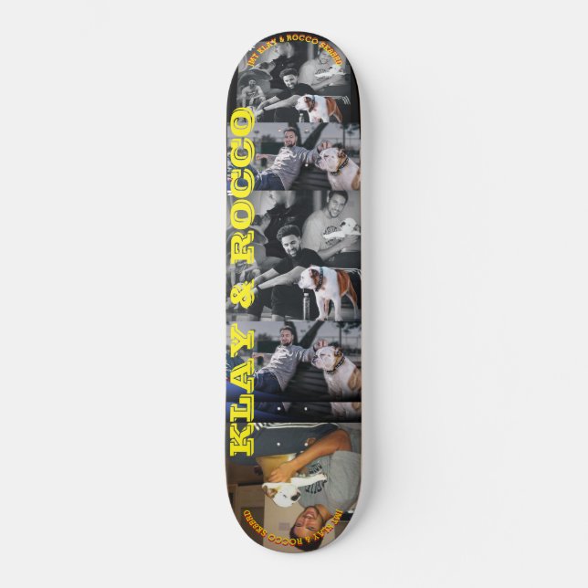 TRIBUTE TO ROCCO. Skateboard (Front)