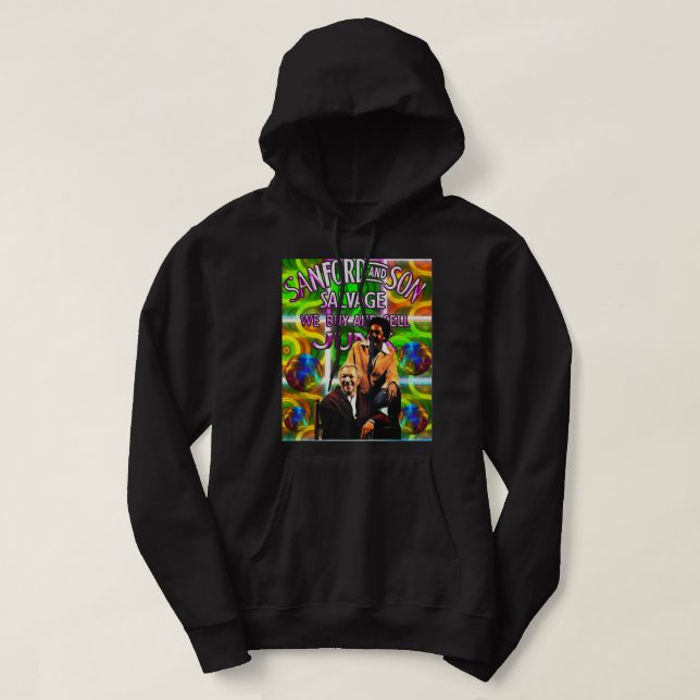 Tribute to Sanford and Son Flashback Premium  Hoodie (Design Front)