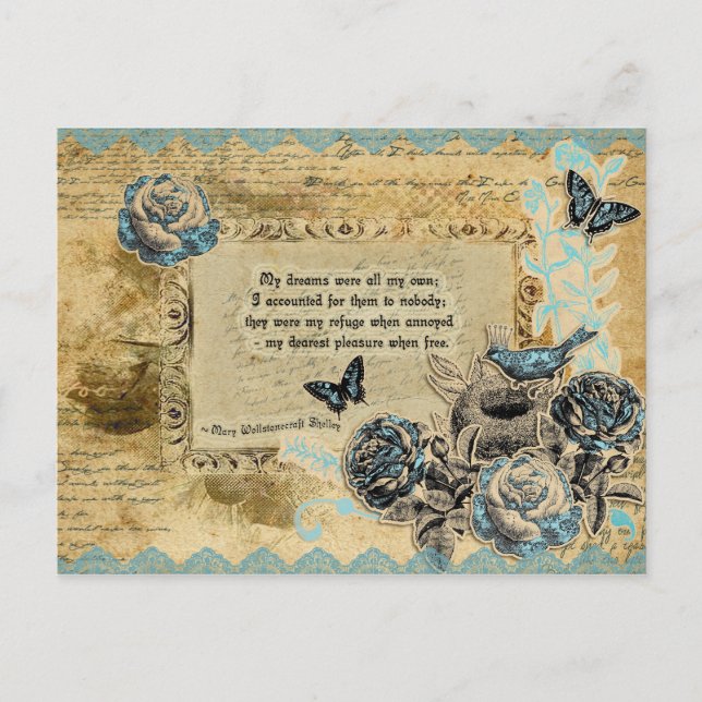 Tribute to Shelley Postcard (Front)