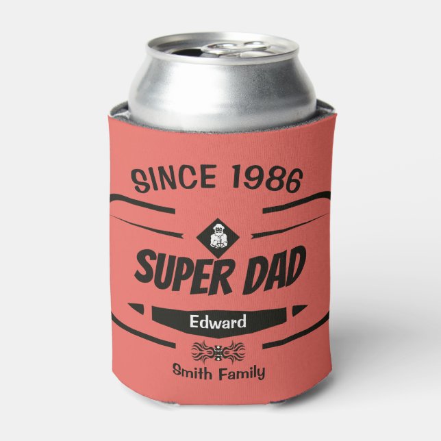 Tribute to the super hero can cooler (Can Front)