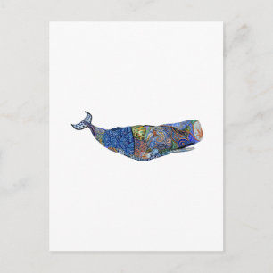 TRIBUTE TO WHALES POSTCARD