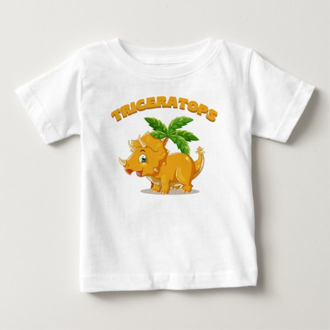 Triceratops  baby T-Shirt (Front)