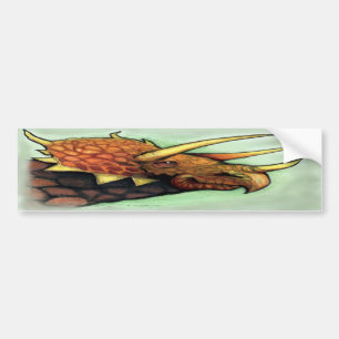 Triceratops Bumper Sticker