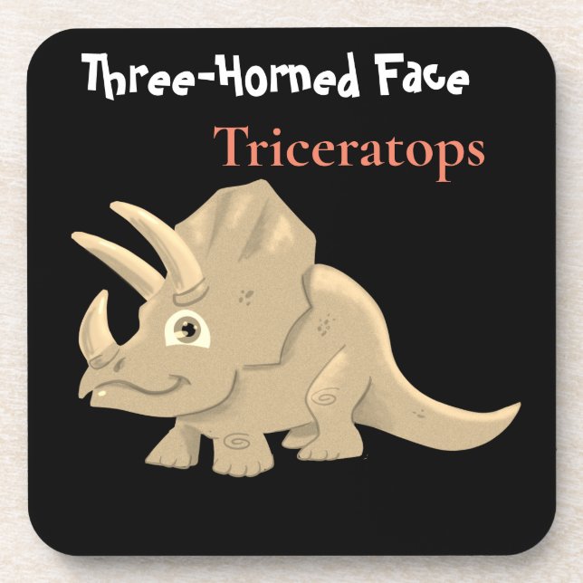 Triceratops Coaster (Front)