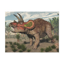 Triceratops dinosaur - 3D render