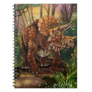 Triceratops Forest Notebook