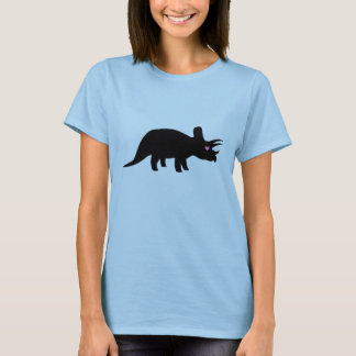 Triceratops Loves You, Babydoll Shirt