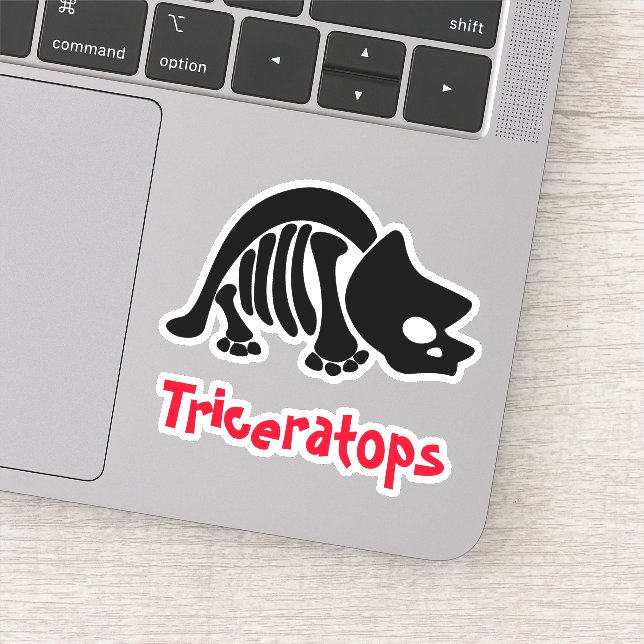 Triceratops Skeleton (Detail)