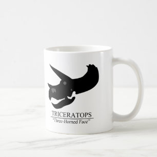 Triceratops Skull Coffee Mug