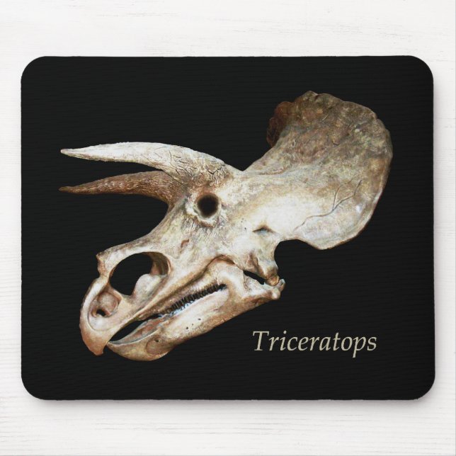 Triceratops Skull Mousepad (Front)